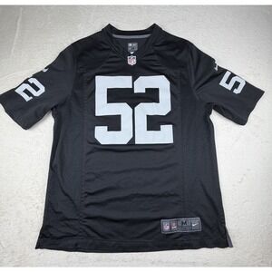 Oakland/Las Vegas Raiders Khalil Mack #52 Nike On Field Football Jersey Sz M